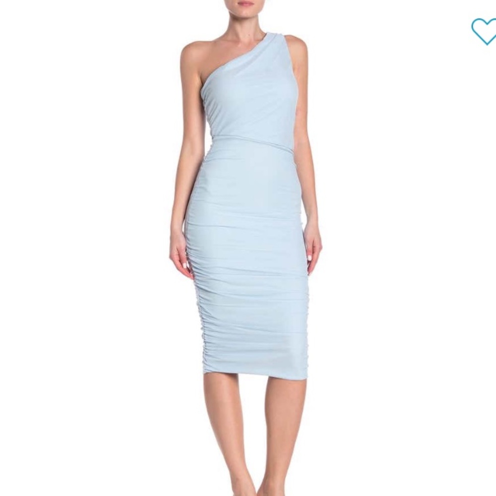 One shoulder dress